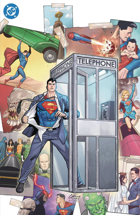 Action Comics, Vol. 3 1075 Comic Clayton Henry Foil Variant DC Comics 2024