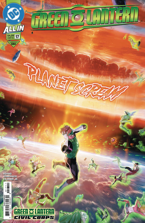 Green Lantern, Vol. 8 17 Comic Xermánico Regular DC Comics 2024