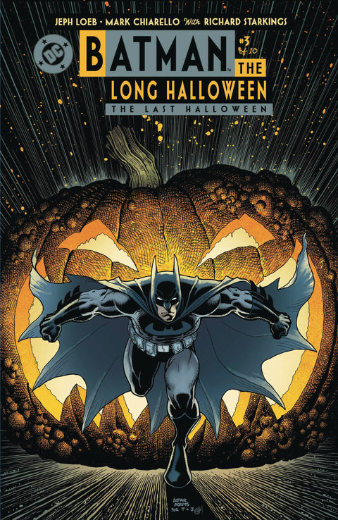 Batman: The Long Halloween - The Last Halloween 3 Comic Arthur Adams Variant DC Comics 2024