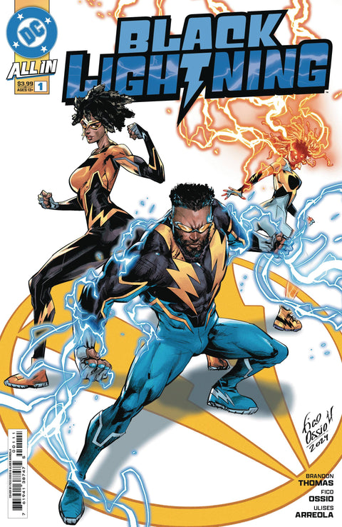 Black Lightning, Vol. 3 1 Comic Fico Ossio Regular DC Comics 2024