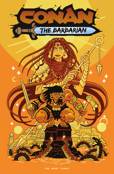 Conan the Barbarian (Titan Comics) 18 Comic Mcclean Titan Comics 2025