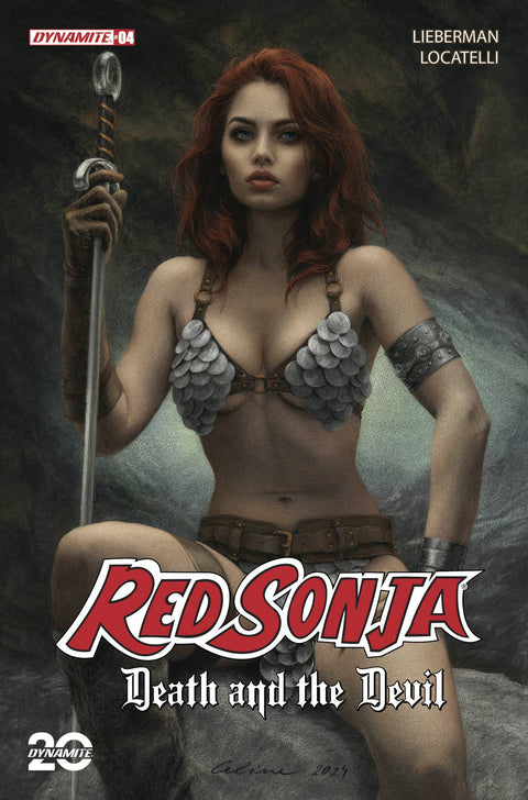 Red Sonja: Death and the Devil 4 Comic Celina Variant Dynamite Entertainment 2024