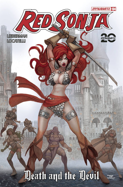 Red Sonja: Death and the Devil 4 Comic Moritat Variant Dynamite Entertainment 2024