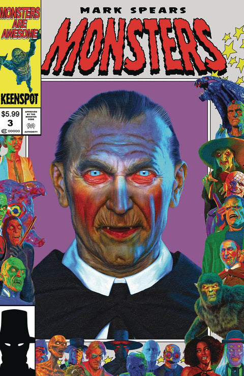 Mark Spears Monsters 3 Comic Mark Spears Dracula Variant Keenspot Entertainment 2025