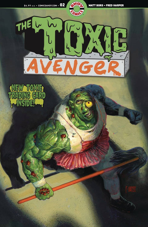 The Toxic Avenger (Ahoy Comics) 2 Comic Fred Harper Variant Ahoy Comics 2024