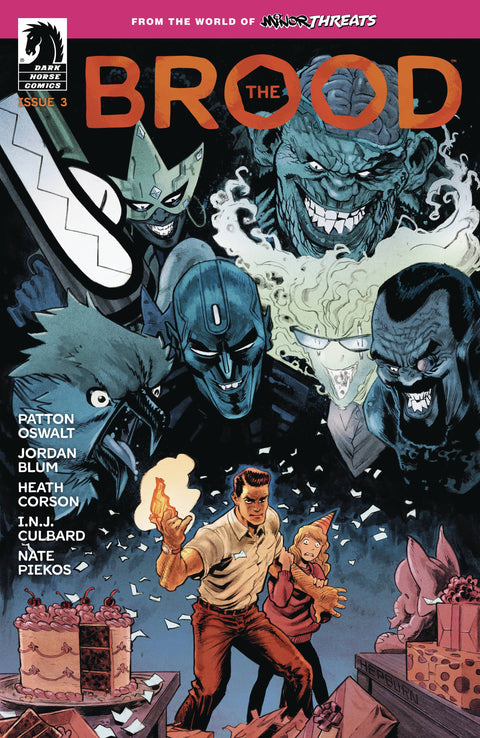 From the World of Minor Threats: The Brood 3 Comic Scott Hepburn Foil Variant Dark Horse Comics 2025