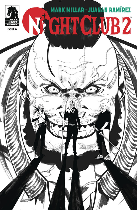 Night Club II 6 Comic Juanan Ramírez B&W Variant Dark Horse Comics 2025