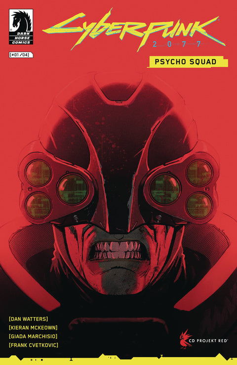 Cyberpunk 2077: Psycho Squad 1 Comic Miguel Valderrama Variant Dark Horse Comics 2025