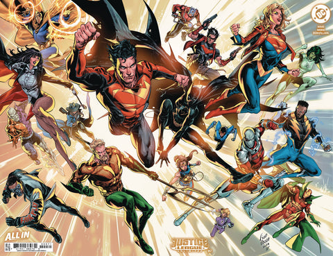 Justice League Unlimited, Vol. 2 2 Comic Fico Ossio Variant DC Comics 2024