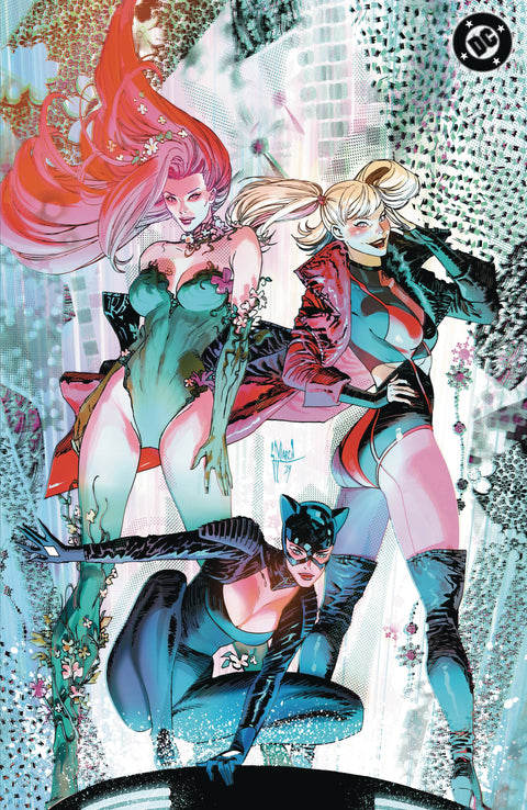 Gotham City Sirens: Uncovered 1 Comic Guillem March Foil Virgin Variant DC Comics 2024
