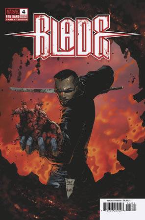 Blade: Red Band 4 Comic Martin Coccolo Variant Marvel Comics 2025