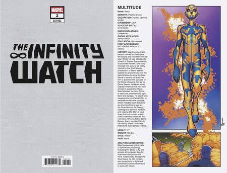 The Infinity Watch 2 Comic David Baldeón Handbook Homage Variant Marvel Comics 2025
