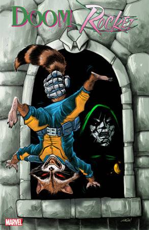 Doctor Doom & Rocket Raccoon 1 Comic Ario Anindito Windowshades Variant Marvel Comics 2025