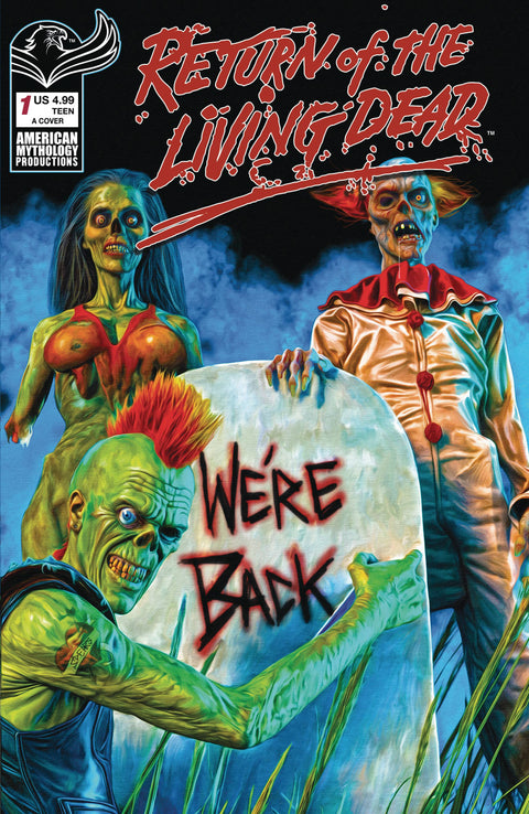 Return Of The Living Dead 1 Comic Spears Painted American Mythology 2024