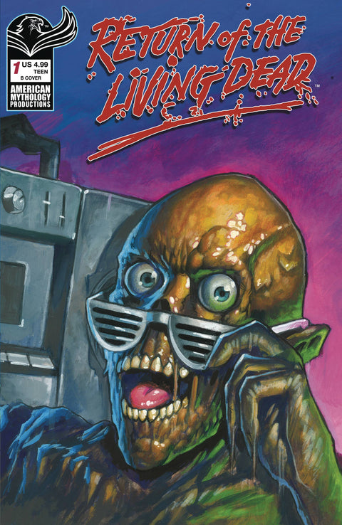 Return Of The Living Dead 1 Comic Maitland Painted American Mythology 2025