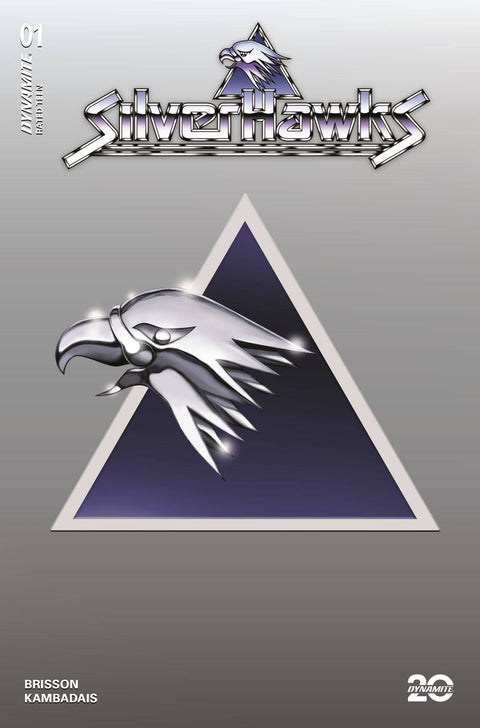 SilverHawks 1 Comic Symbol Foil Silver Variant Dynamite Entertainment 2025