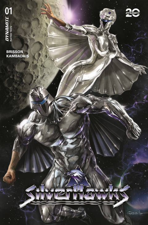 SilverHawks 1 Comic Lucio Parrillo Foil Variant Dynamite Entertainment 2025
