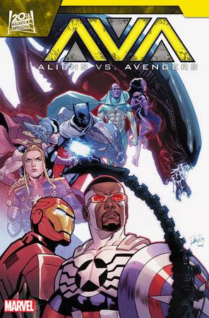 Aliens vs. Avengers 3 Comic Elena Casagrande Variant Marvel Comics 2025