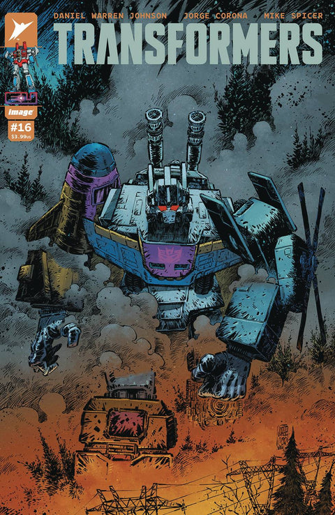 Transformers (Image) 16 Comic Jorge Corona Variant Image Comics 2025