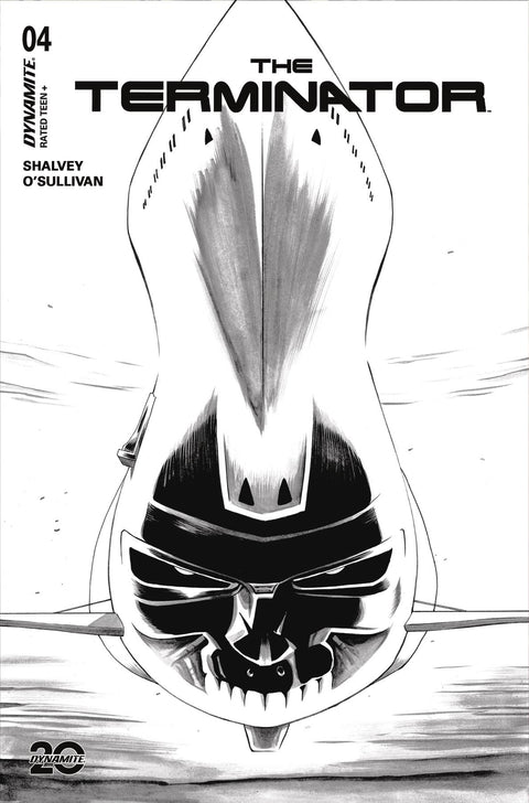 The Terminator (Dynamite Entertainment) 4 Comic 1:10 Declan Shalvey Incentive Line Art Dynamite Entertainment 2025