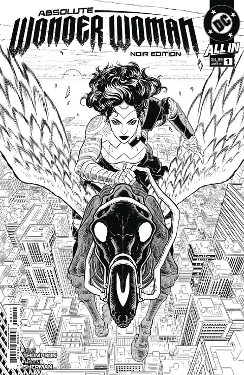 Absolute Wonder Woman: Noir Edition 1 Comic Hayden Sherman Regular DC Comics 2024