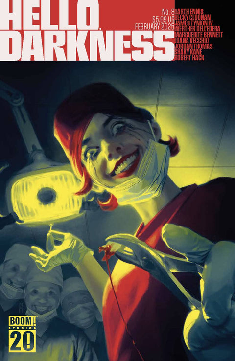 Hello Darkness 8 Comic Miguel Mercado Regular Boom! Studios 2025