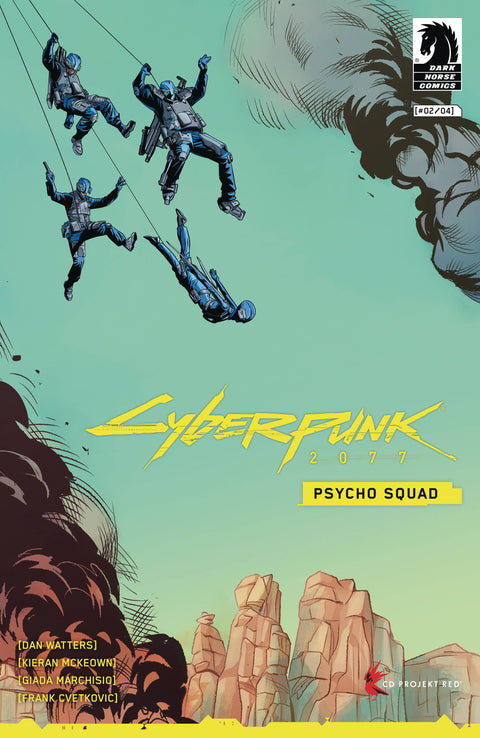 Cyberpunk 2077: Psycho Squad 2 Comic Kieran McKeown Dark Horse Comics 2025