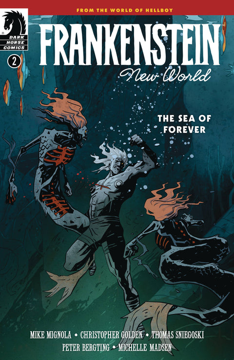 Frankenstein: New World - The Sea of Forever 2 Comic Peter Bergting Dark Horse Comics 2025