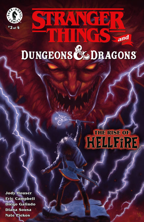 Stranger Things: Dungeons & Dragons - The Rise of Hellfire 2 Comic Myles Wohl Regular Dark Horse Comics 2025