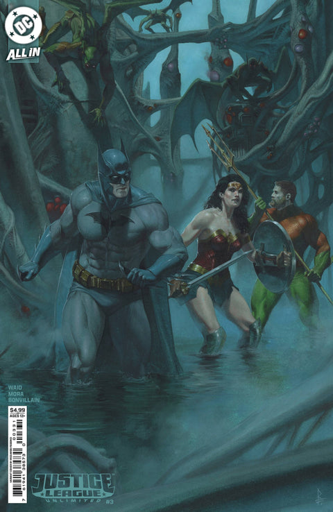 Justice League Unlimited, Vol. 2 3 Comic Riccardo Federici Variant DC Comics 2025