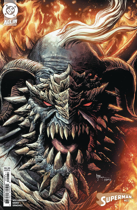 Superman, Vol. 6 22 Comic Mico Suayan Variant DC Comics 2025