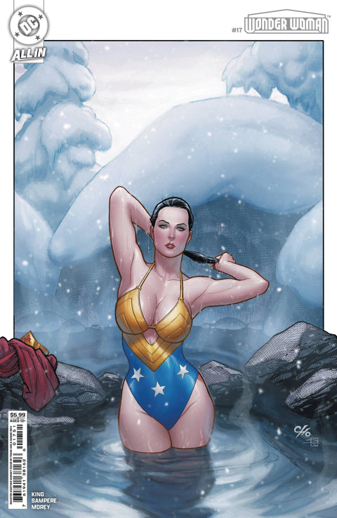 Wonder Woman, Vol. 6 17 Comic Frank Cho Sweater Weather Variant DC Comics 2025