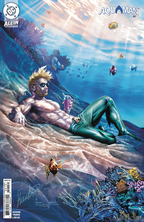 Aquaman, Vol. 9 1 Comic 1:25 Salvador Larroca Incentive DC Comics 2025