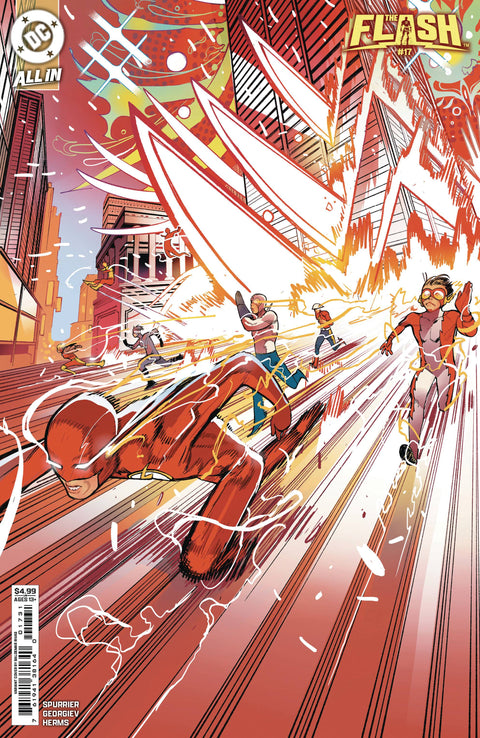 Flash, Vol. 6 17 Comic Baldemar Rivas Variant DC Comics 2025