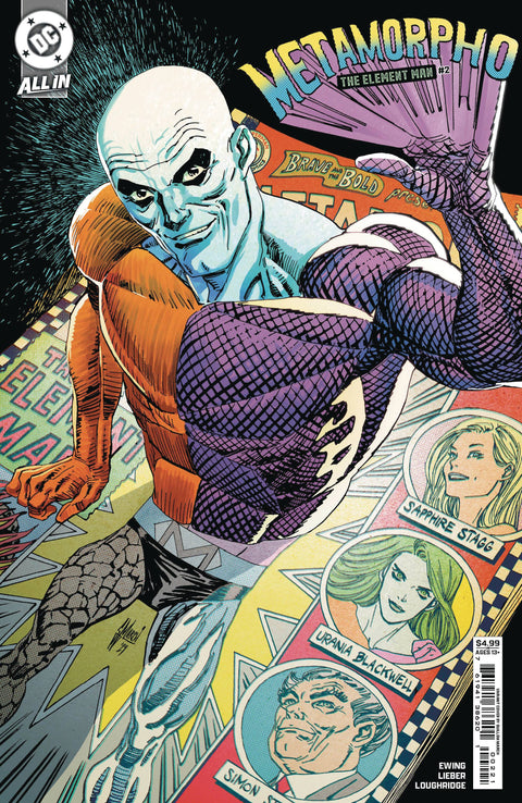 Metamorpho: The Element Man 2 Comic Guillem March Variant DC Comics 2025