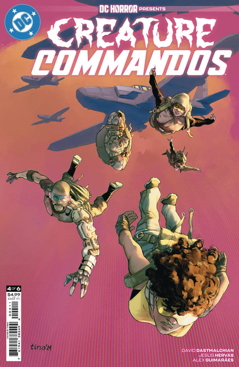 DC Horror Presents: Creature Commandos 4 Comic Tirso Cons DC Comics 2025