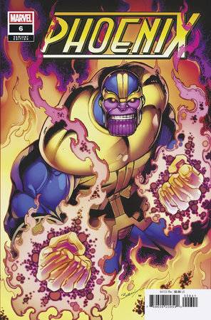 Phoenix, Vol. 1 6 Comic Bagley Thanos Variant Marvel Comics 2024