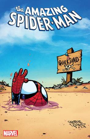 The Amazing Spider-Man, Vol. 6 68 Comic Skottie Young 8 Deaths Spider-Man Variant Marvel Comics 2025