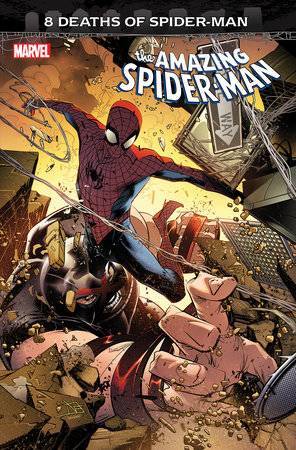 The Amazing Spider-Man, Vol. 6 68.DEATHS Comic Mike Del Mundo Variant Marvel Comics 2025