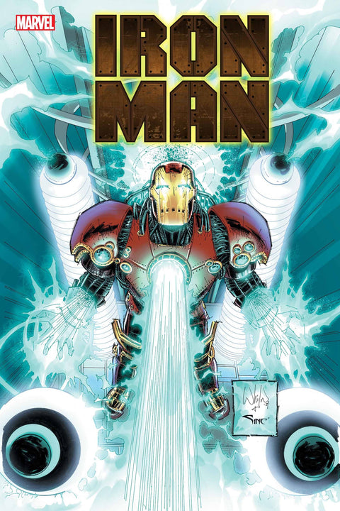 Iron Man, Vol. 7 5 Comic Whilce Portacio Variant Marvel Comics 2025