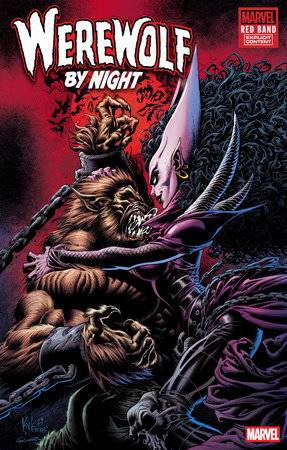 Werewolf By Night: Red Band 7 Comic Kyle Hotz Variant Marvel Comics 2025