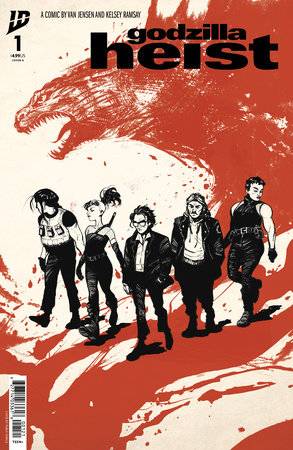 Godzilla: Heist 1 Comic Danny Earls Variant IDW Publishing 2025