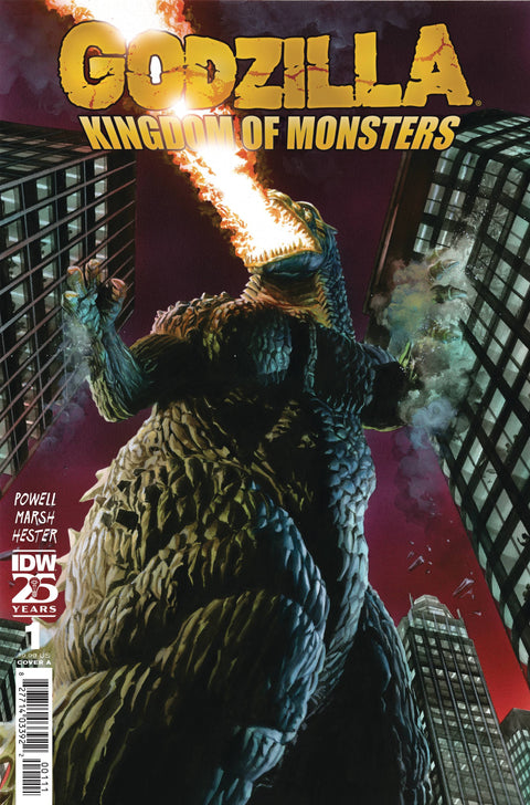 Godzilla 70th Anniversary Foil Classics: Kingdom Of Monsters 1 Comic IDW Publishing 2025