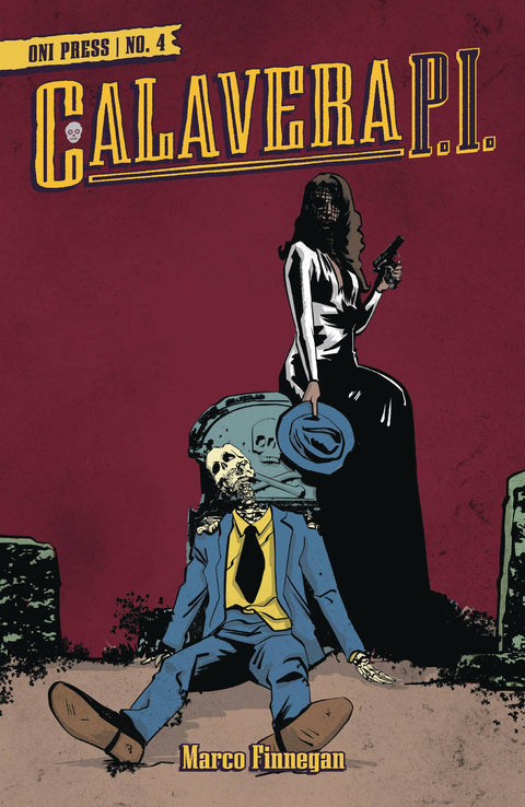 Calavera P.I. 4 Comic Finnegan Oni Press 2025