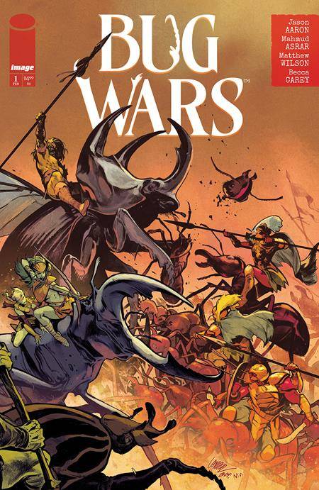 Bug Wars 1 Comic 1:25 Pepe Larraz Incentive Image Comics 2025