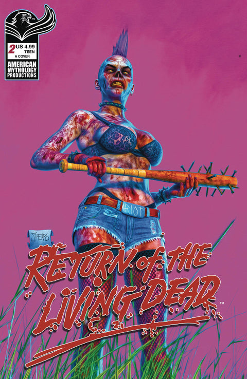 Return Of The Living Dead 2 Comic Spears Painted American Mythology 2025