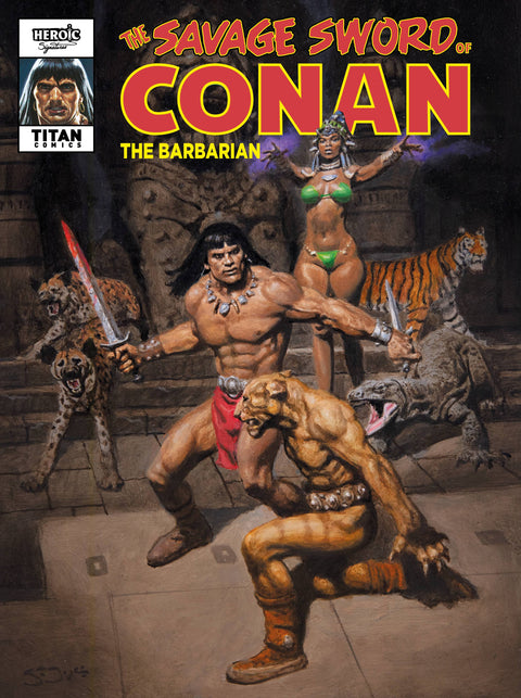 The Savage Sword of Conan (Titan Books) 7 Comic Sean Joyce Variant Titan Comics 2025