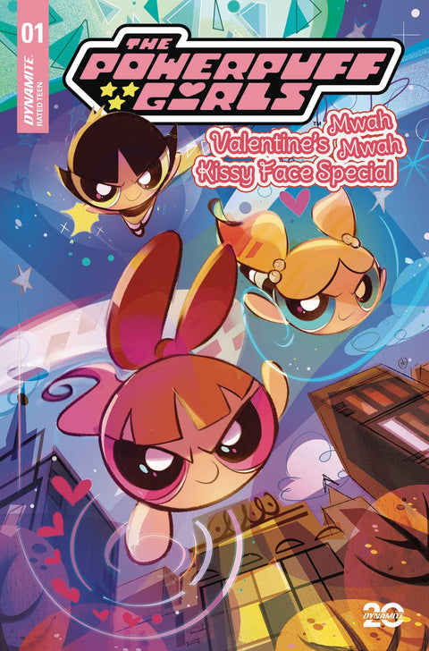 The Powerpuff Girls: Valentine's Kissy Face Special 1 Comic Baldari Dynamite Entertainment 2025