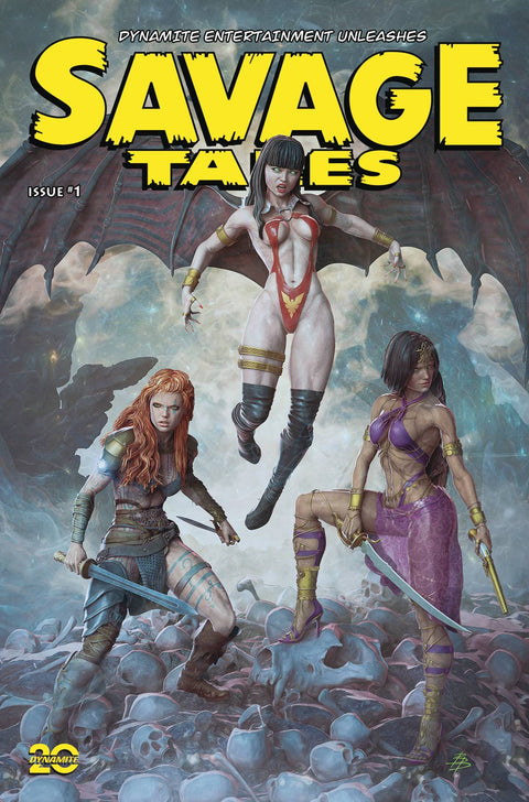 Savage Tales: Winter 2025 Special 1 Comic Björn Barends Variant Dynamite Entertainment 2025