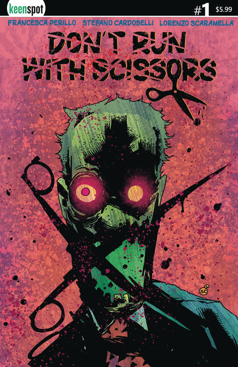 DONT RUN WITH SCISSORS #1 CVR A STEFANO CARDOSELLI (MR) KEENSPOT ENTERTAINMENT